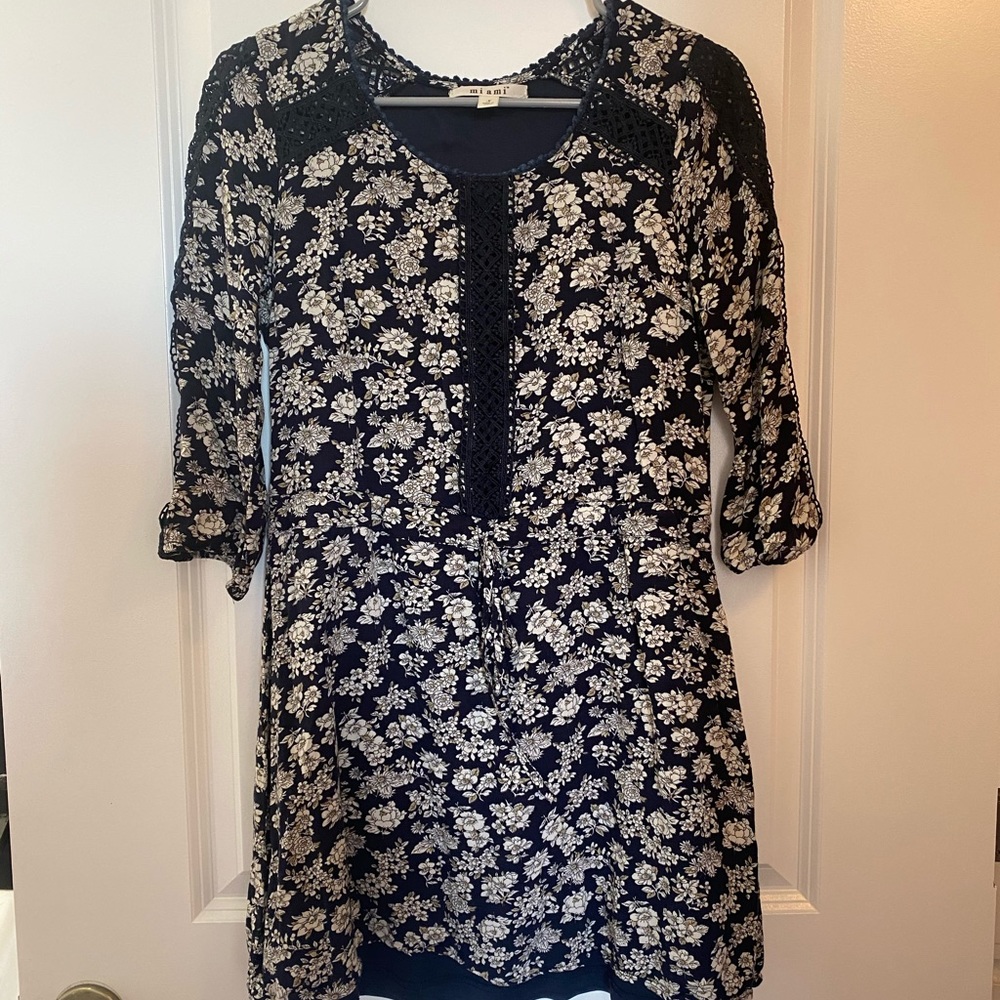 Navy dress from Francesca’s size small